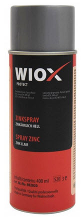 892020  Zinkspray - zinkähnlich hell WIOX 
