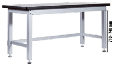 951112  Schwerlast-Werkbank, Länge Arbeitsplatte 1500 mm 