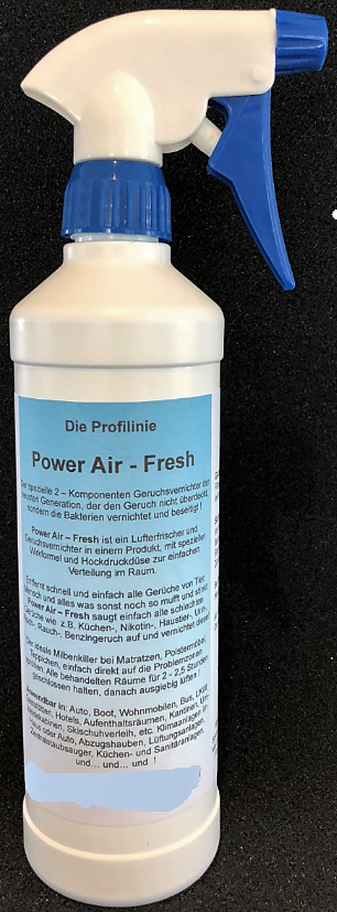 Geruchsvernichter Power Air - Fresh, der ultimative, Set mit 4 Flaschen à 500 ml